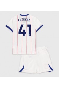 Chelsea Estevao Willian #41 Babyklær Tredje Fotballdrakt til barn 2026-27 Korte ermer (+ Korte bukser)